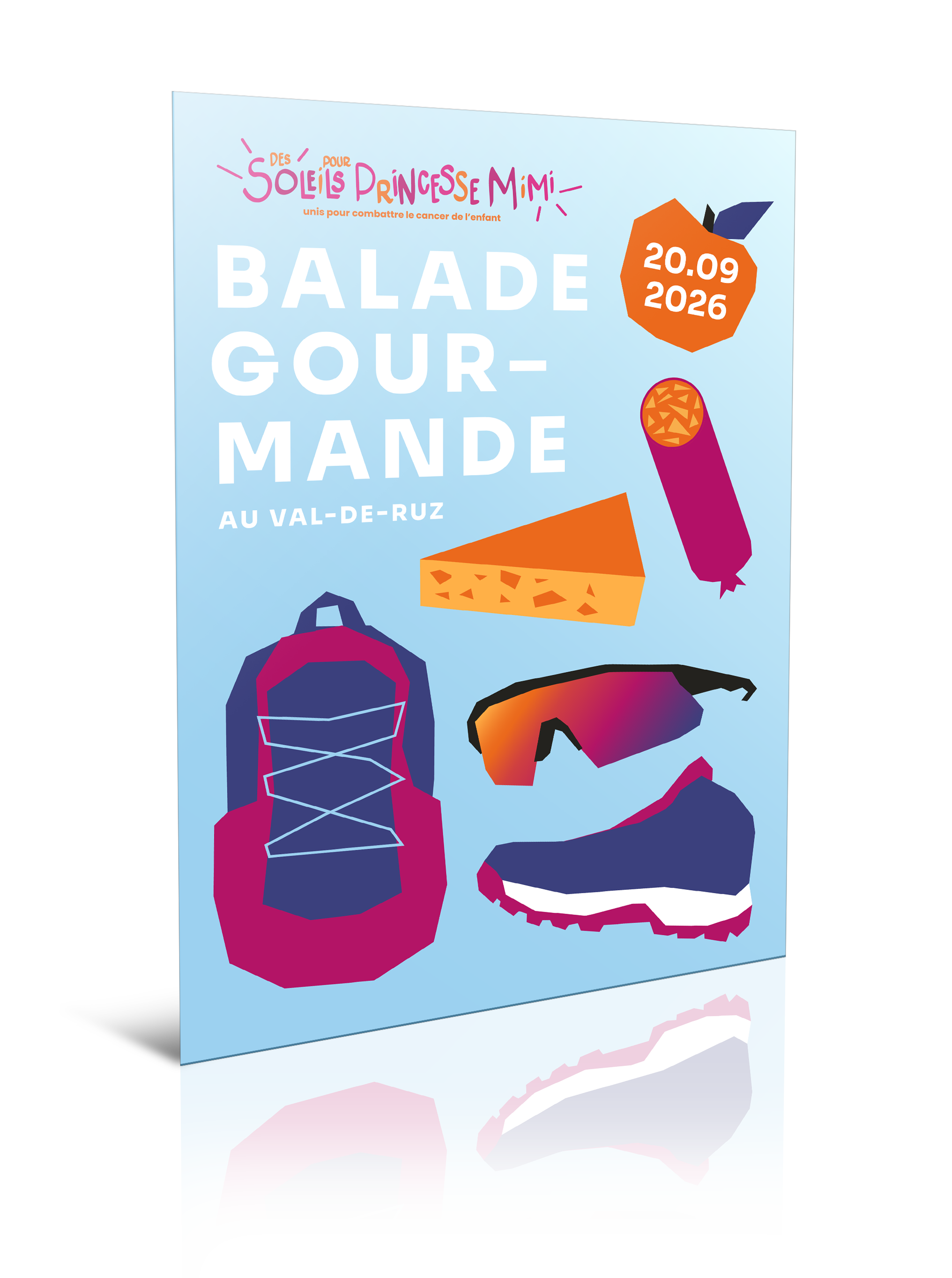 Visuel de la marche gourmande